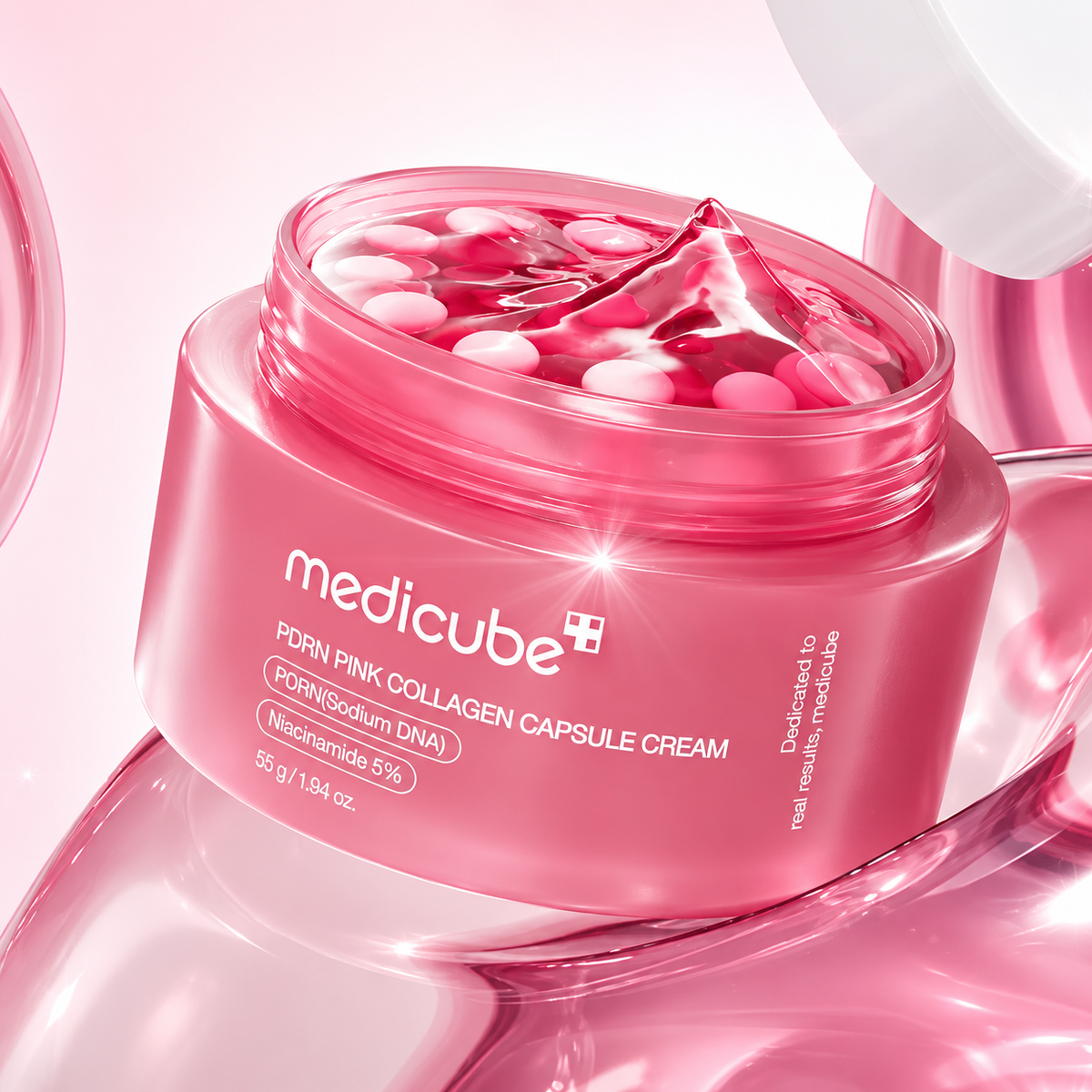 Medicube Glow Duo – PDRN Pink Collagen & Deep Vita C Capsule Cream