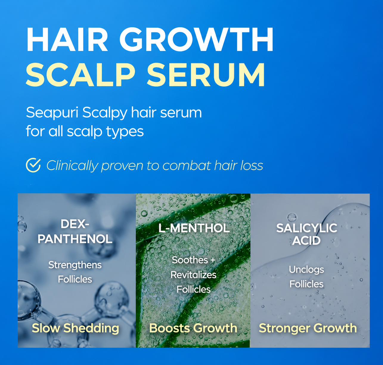 Scalpy Hair Growth Serum for Hair Care