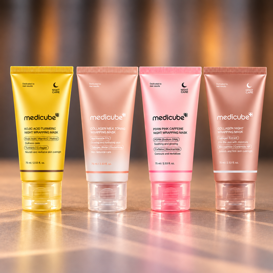 Medicube 4-Piece Wrapping Mask Collection