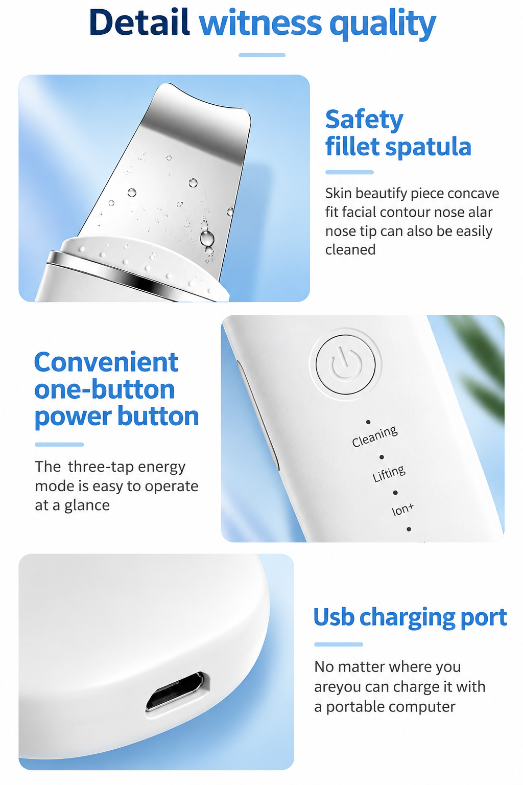Kyrelune Sonic Pore Scrubber
