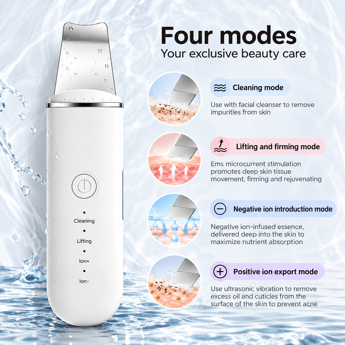 Kyrelune Sonic Pore Scrubber