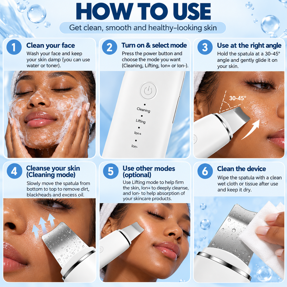 Kyrelune Sonic Pore Scrubber